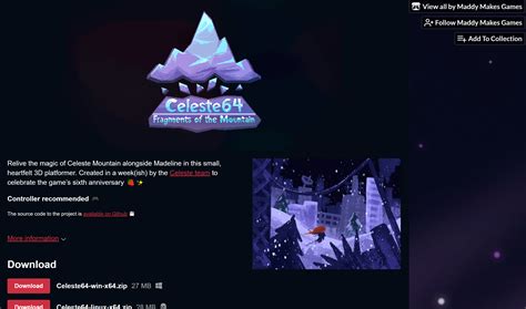 Celeste, A Heartfelt Platformer Exploring Depression and Self-Discovery!