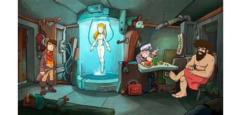 Deponia: Journey into a Quirky, Hand-Drawn Adventure Game World!