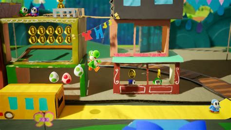 Yoshi's Crafted World - A Delightful Puzzle-Platformer Journey Through Cardboard Creations!