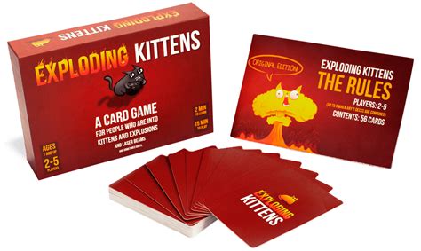 Exploding Kittens: A Hilariously Chaotic Card Game for Feline Fanatics!