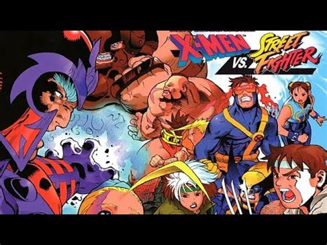 X-Men Vs. Street Fighter: Mutant Mayhem Meets Arcade Brawls!